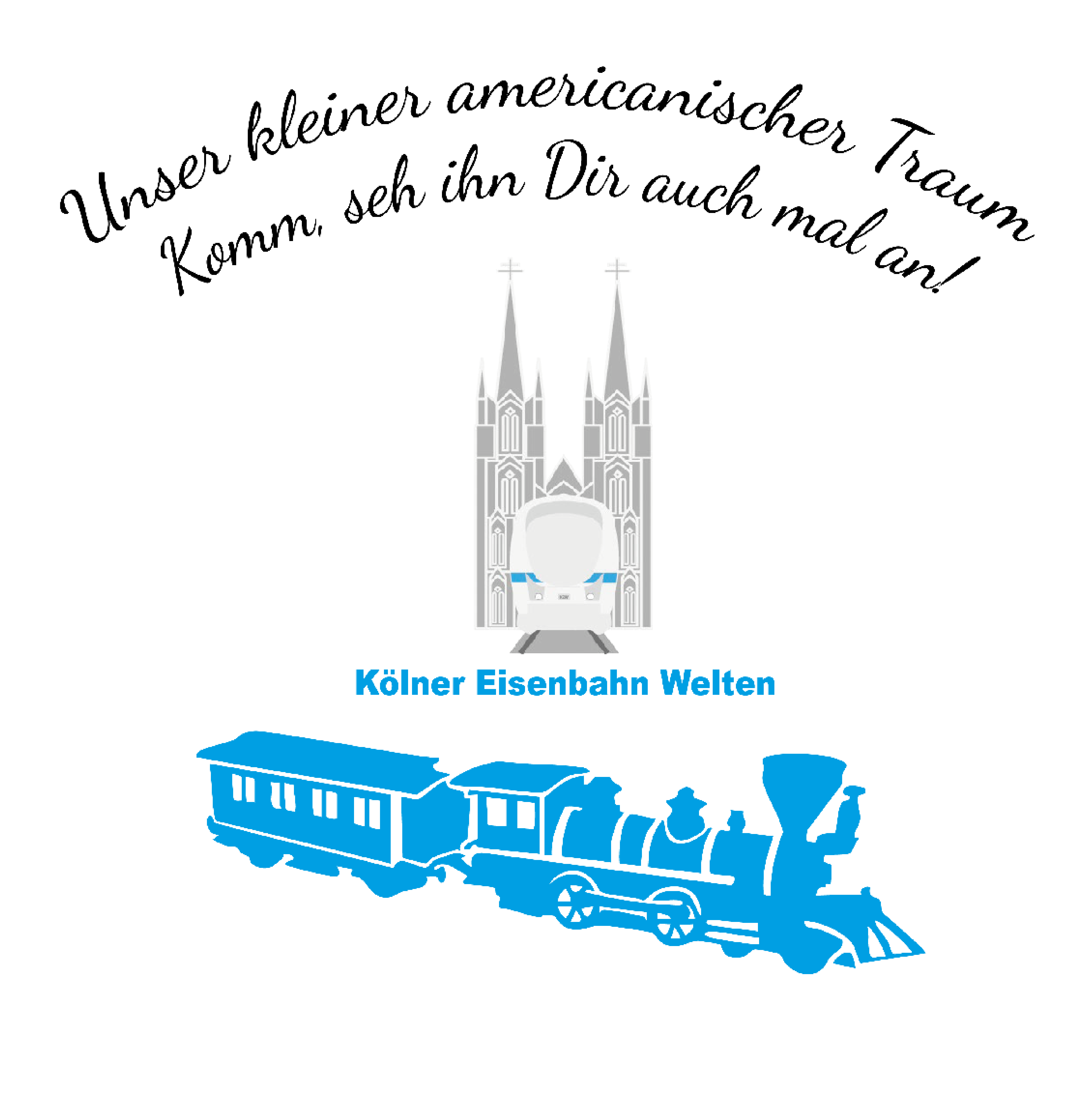 Kölner Eisenbahn Welten – Logo